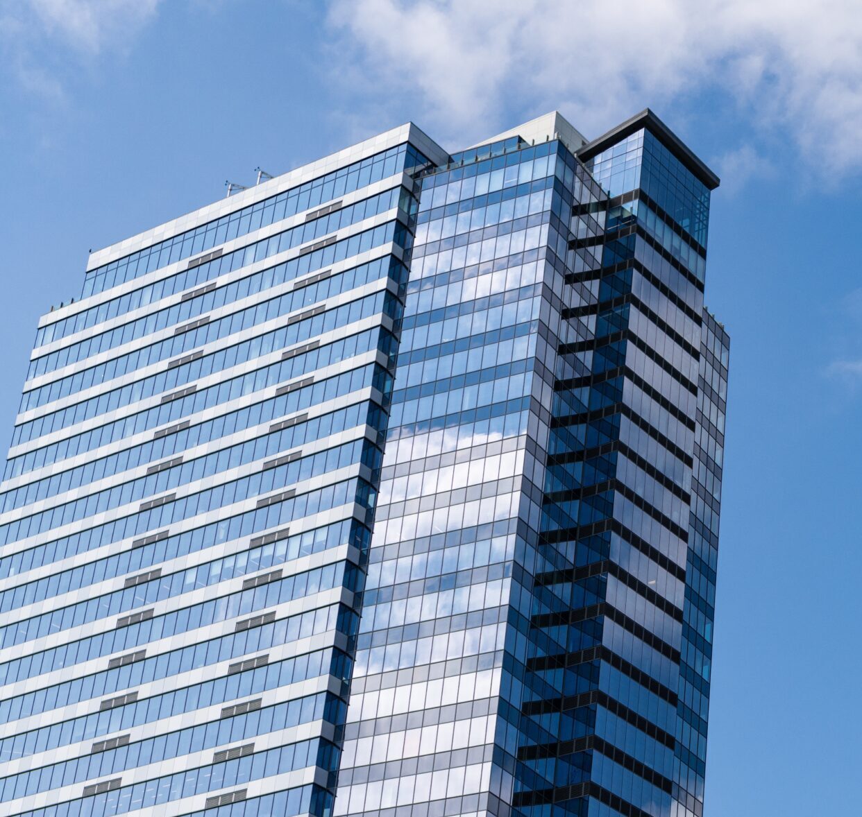 Glazen wolkenkrabber